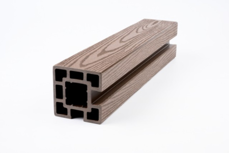 Забор сборный Ecodecking Техно 1000х2000 Шоколад