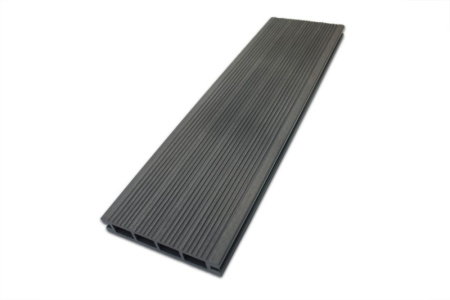 Террасная доска Ecodecking Титан 3D 140х25x4000 Серый