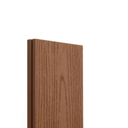 Террасная доска Ecodecking Техно полнотелая 145х20x4000 Бронза