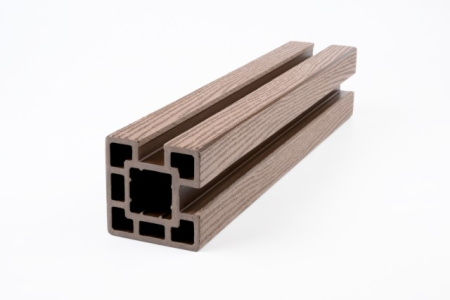 Забор сборный Ecodecking Техно 1000х2000 Шоколад