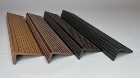 Угол торцевой Ecodecking Техно 70х35x3000 Бронза