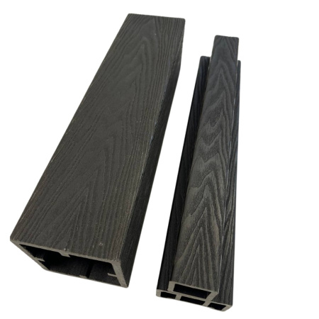 Поручень ограждений Ecodecking Техно 3D 90x45х3000 Шоколад