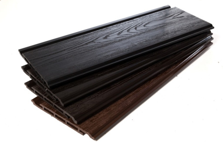 Фасадная доска (Сайдинг) Ecodecking Титан 160х17x4000 Антрацит