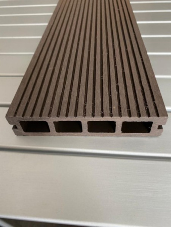 Террасная доска Ecodecking Некст плюс 145х31х3000 Шоколад