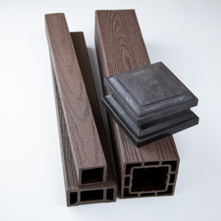 Поручень ограждений Ecodecking Техно 89х42х3000