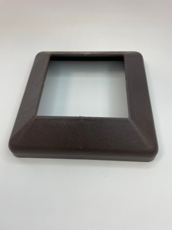 Юбка столба заборного Ecodecking Техно 120х120 Шоколад