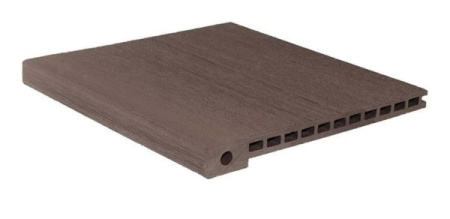 Ступень CM Stair пустотелая 345х25x3000 Венге