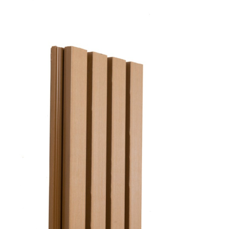 Фасадная доска Ecodecking Техно реечная 200х26х3000 Бронза