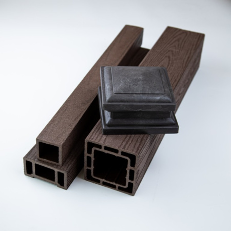 Поручень ограждений Ecodecking Техно 89х42х3000