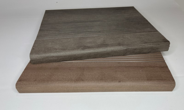 Ступень Ecodecking Техно полнотелая 345х22х3000 Венге