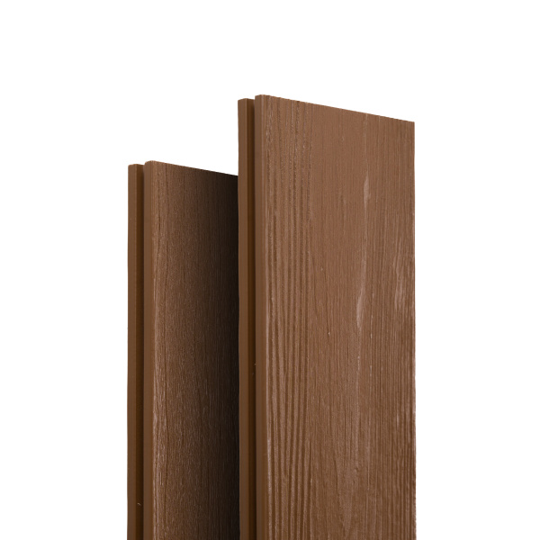 Террасная доска Ecodecking Премьер коэкструзия 146х24х3000 Махагон