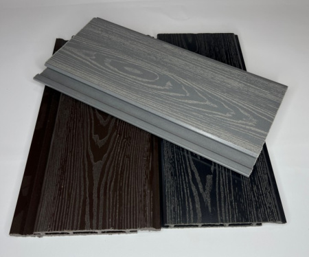 Фасадная доска Ecodecking Классик 160х17x4000 Антрацит