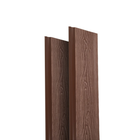 Фасадная доска Экодекинг Топ 3D 150х20х4000 Шоколад