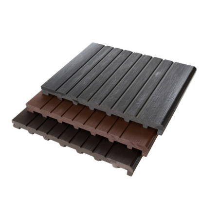 Ступень Ecodecking Топ полнотелая 320х24x3000 Венге