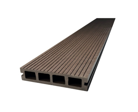 Террасная доска Ecodecking Некст плюс 145х31х3000 Шоколад